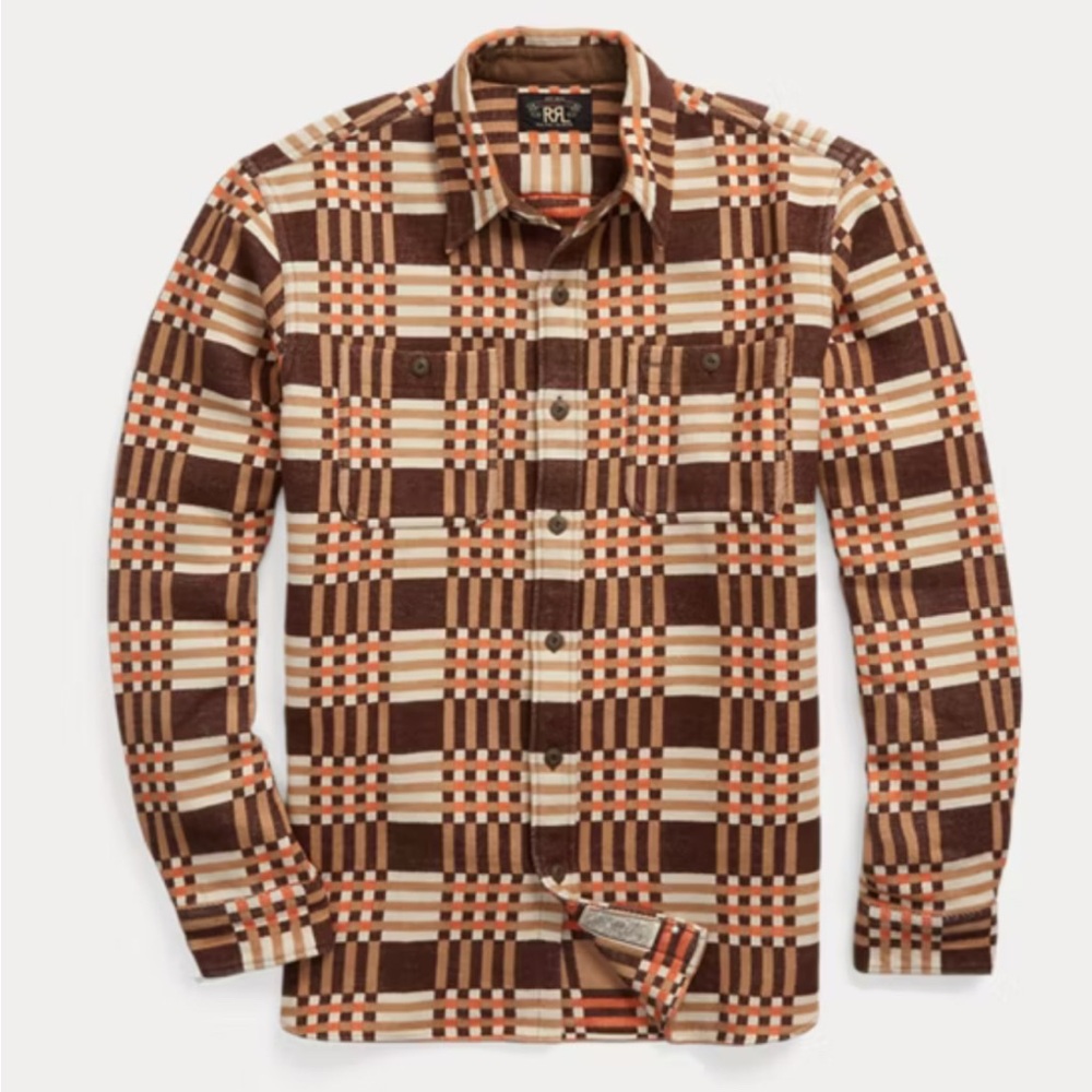 Ralph Lauren Double RL Plaid Jaquard Shirt